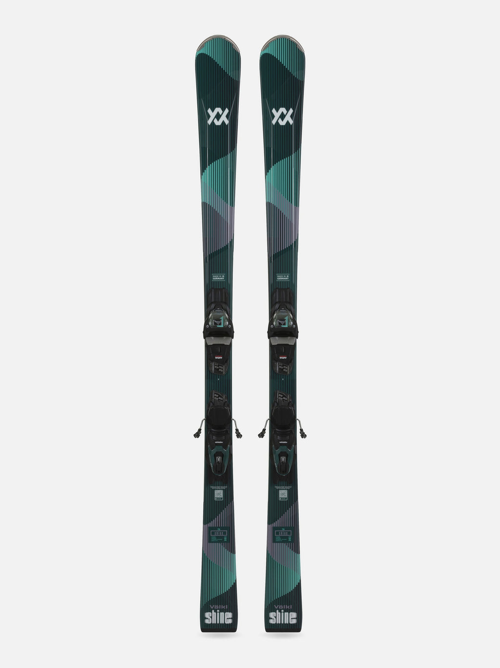 Volkl Shine 76 Women's Skis w/VMOT 10 Lady Cop Bindings 2026