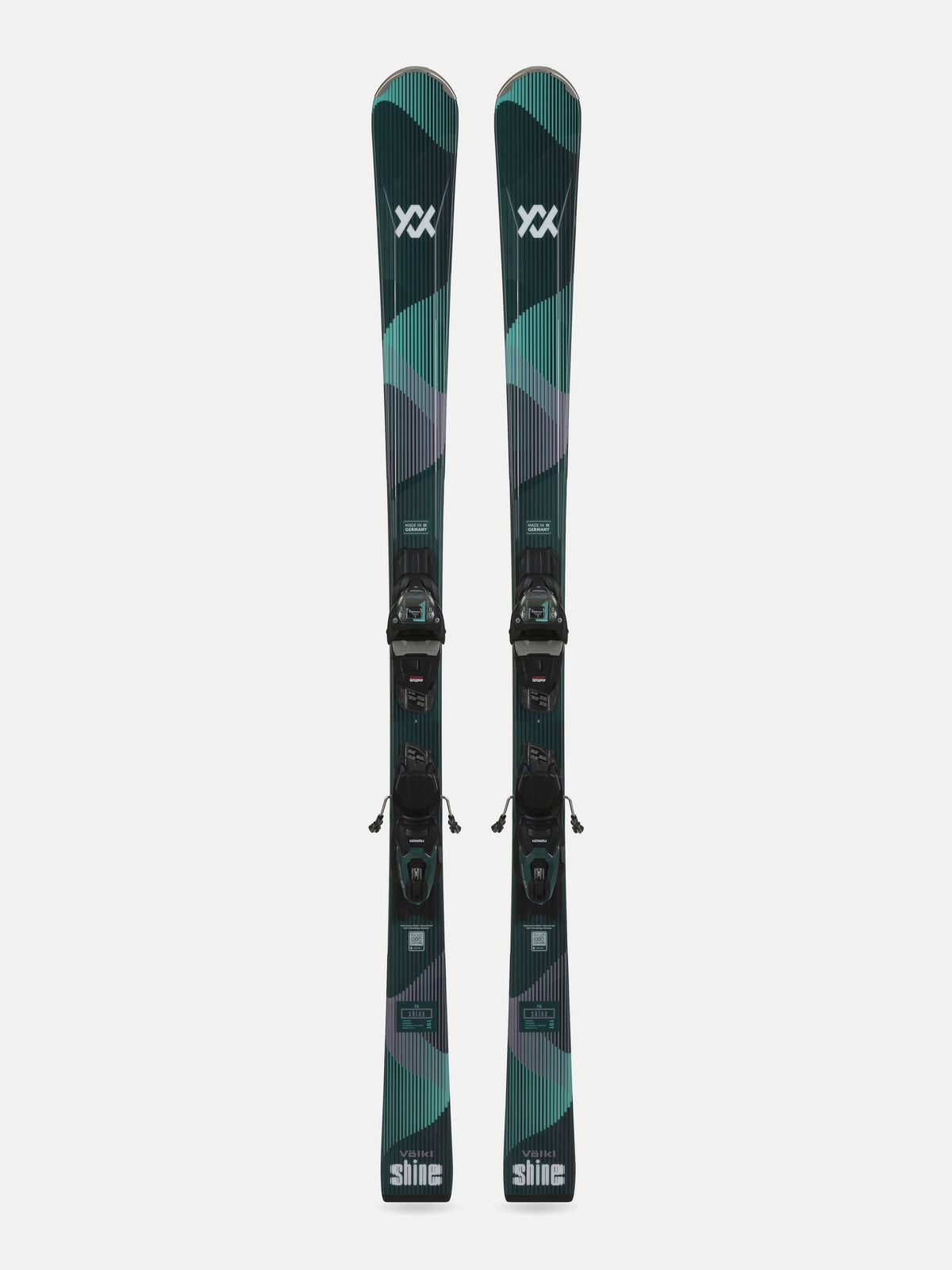 Volkl Shine 76 Women's Skis w/VMOT 10 Lady Cop Bindings 2026