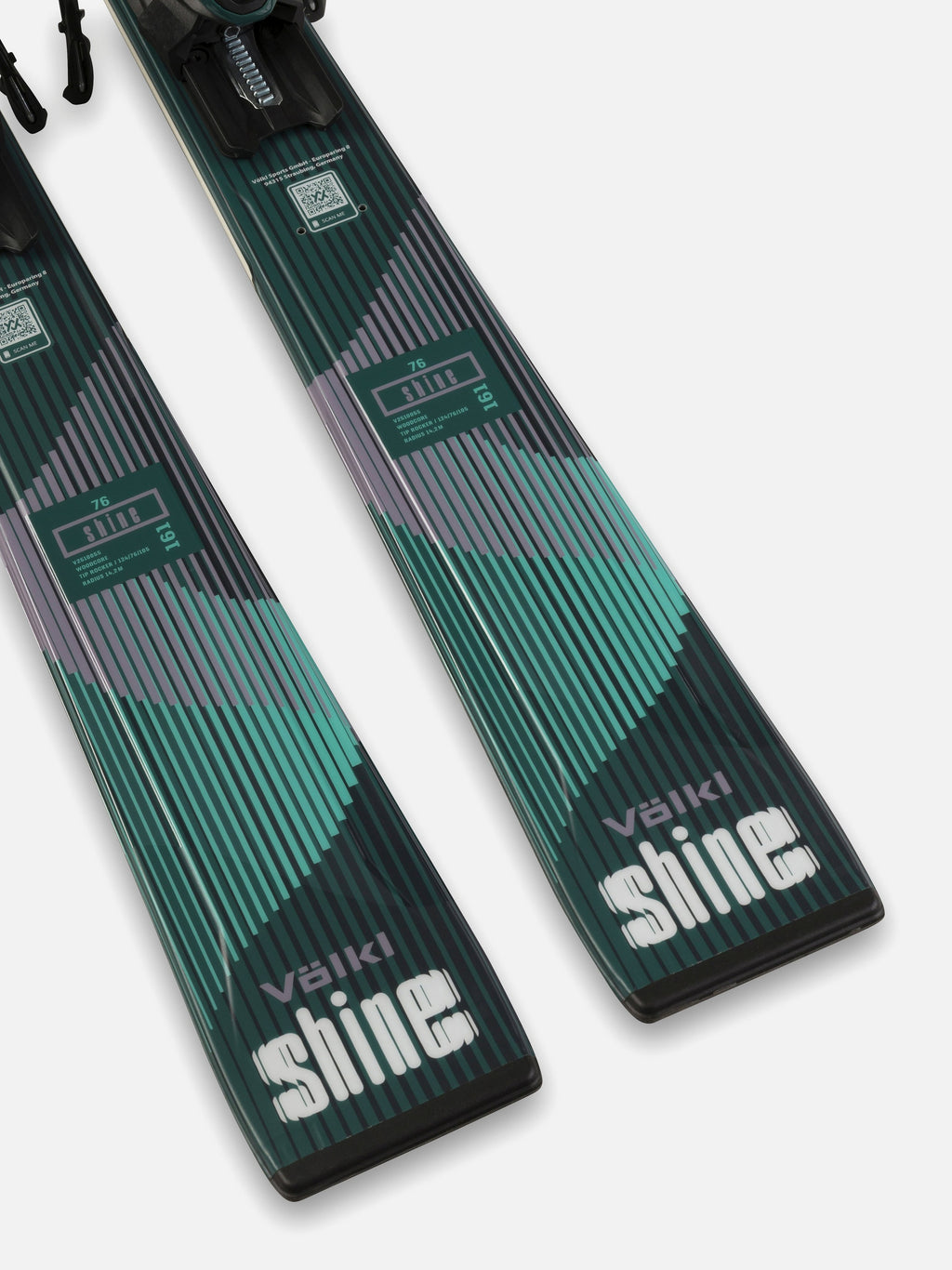 Volkl Shine 76 Women's Skis w/VMOT 10 Lady Cop Bindings 2026