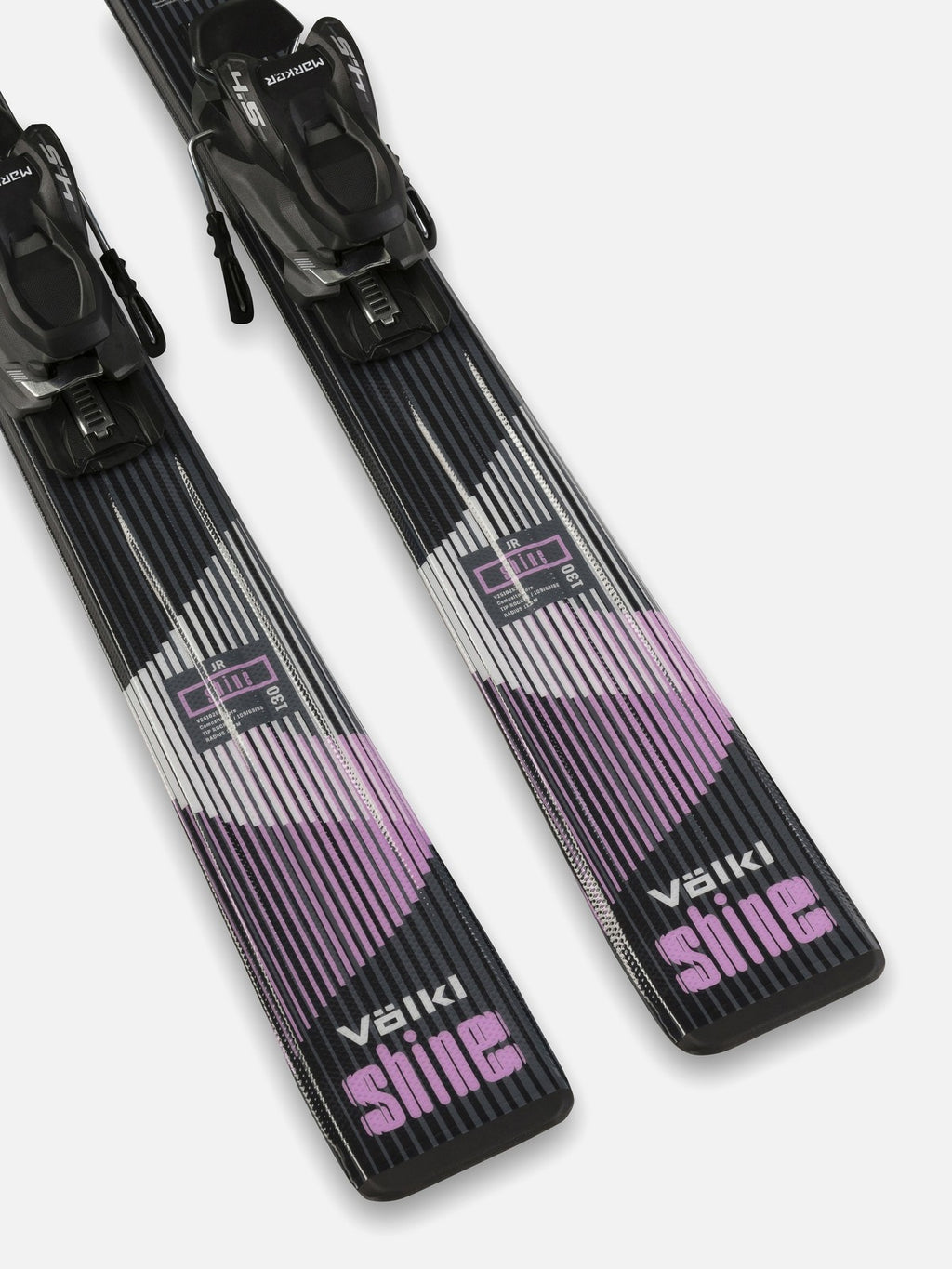Volkl Shine Jr Skis w/4.5 Vmotion Jr Lady Bindings 2026