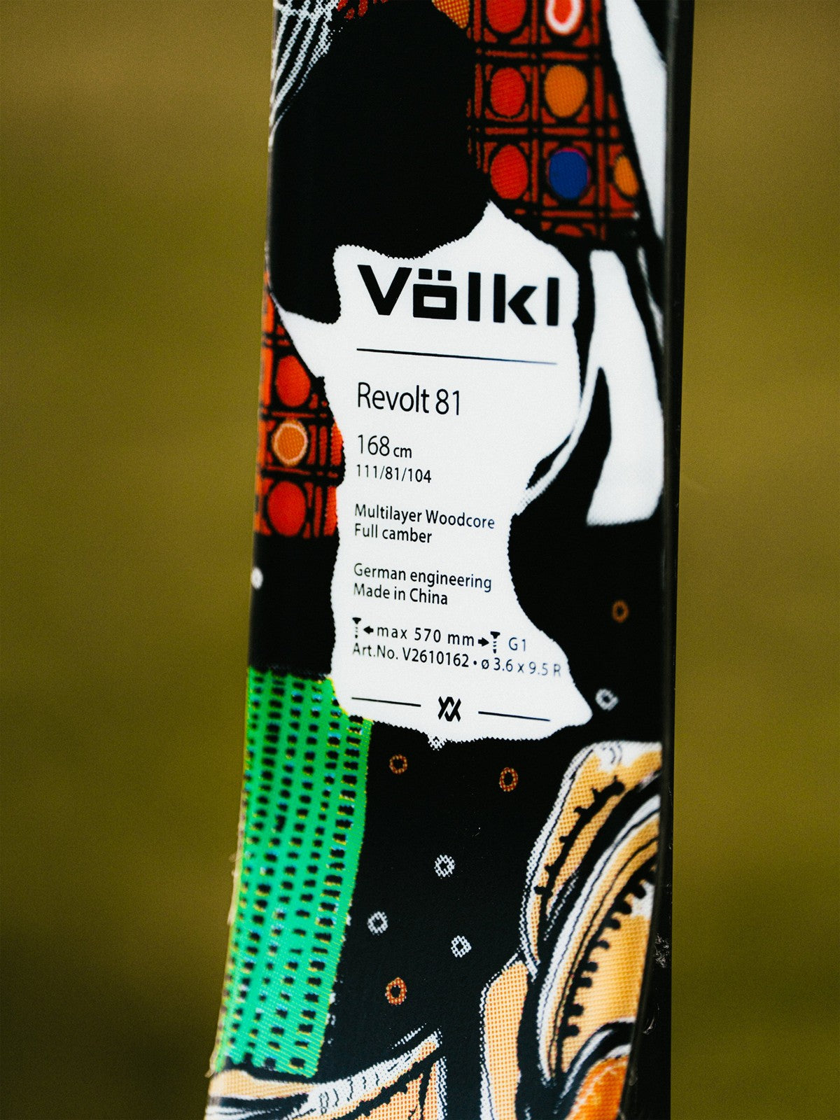 Volkl Revolt 81 Flat Skis 2026