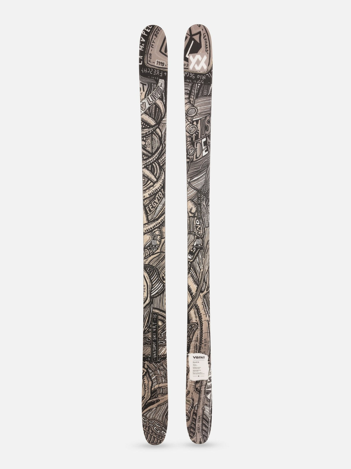 Volkl Revolt 96 Skis 2025
