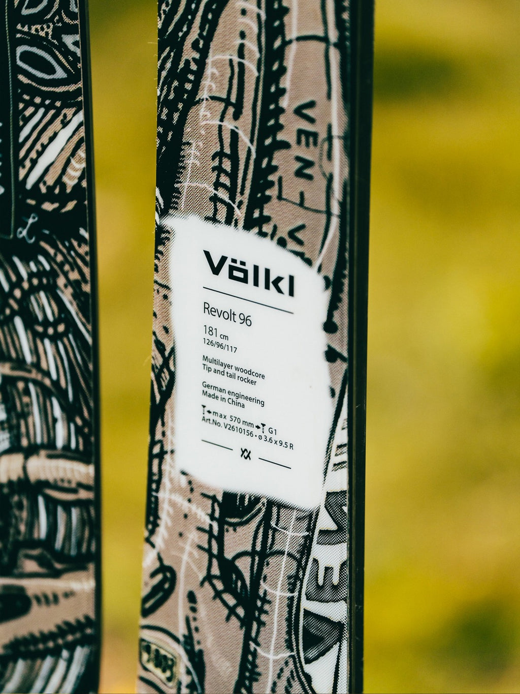 Volkl Revolt 96 Skis 2025